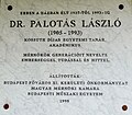 Palotás László, Edömér utca 4.