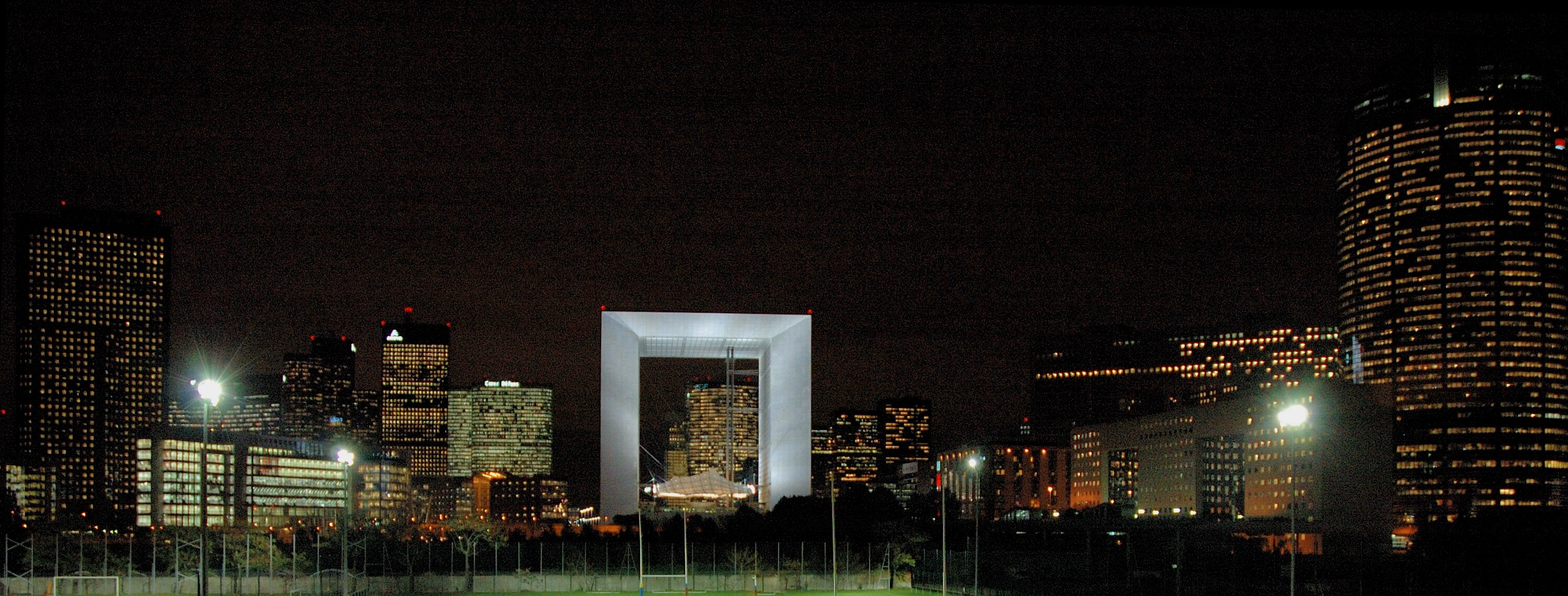 Grande Arche Map Puteaux le de France France