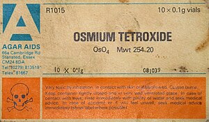 Label with poison warning Label for ampoules of OsO4.jpg