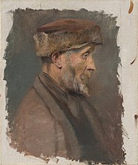 Study of a Poor Old Man in a Fur Cap