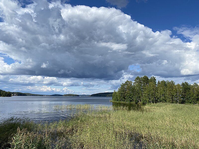 File:Lake Päijänne view from Säynätsalo.jpg