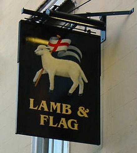 Pub sign in Oxford