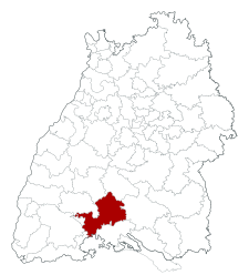 Landtag constituencies BW 2011 WK55.svg