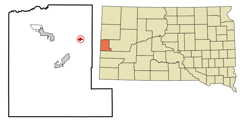 File:Lawrence County South Dakota Incorporated and Unincorporated areas Whitewood Highlighted.svg