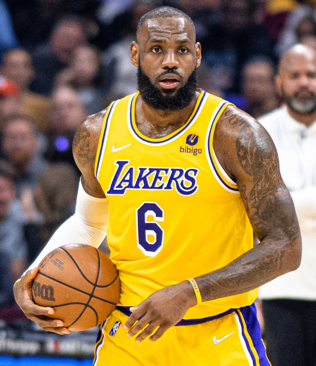 Lakers All-Star LeBron James Wears Jackie Robinson Dodgers Jersey For Black  History Month