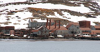 Leith Harbour Place in South Georgia and the South Sandwich Islands, United Kingdom