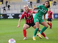 playing against Lewes in 2021 Lewes FC Women 4 Coventry Utd 1 14 11 2021-17 (51681803334).jpg