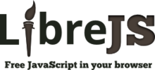 LibreJS_full_logo.png görüntüsünün açıklaması.