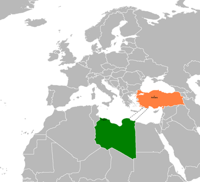 Libya (GNA)-Turkey 2019 Istanbul Agreement.png