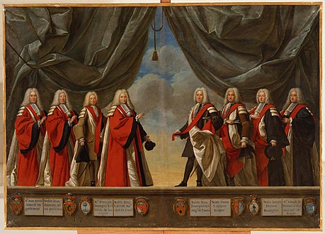 Les capitouls de l'année 1731-1732, par Antoine Rivalz.