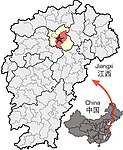 Location of Nanchang within Jiangxi.jpg