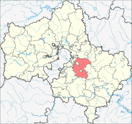 Ramenskij rajon – Mappa