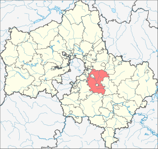 Ramenskij rajons beliggenhed i Moskva oblast.