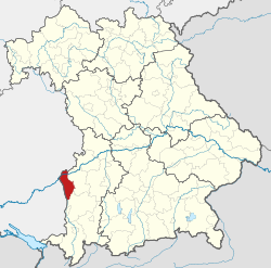 Locator map NU in Bavaria.svg