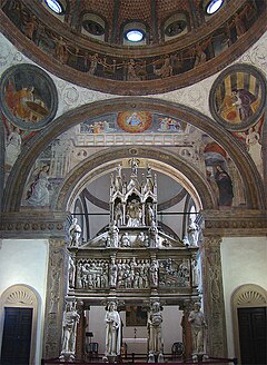 The Portinari Chapel with the tomb of Saint Peter Martyr by Giovanni di Balduccio and dated 1339. Lombardia Milano4 tango7174.jpg