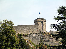 The Château Fort in Lourdes