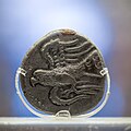 Lyktos - 330-300 BC - silver stater - flying eagle - head of boar - Chania AM