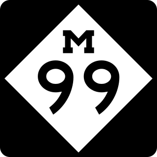 <span class="mw-page-title-main">M-99 (Michigan highway)</span> State highway in Michigan, United States