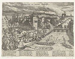 The Spanish Fury at Maastricht in 1576 Maastricht 1576.JPG