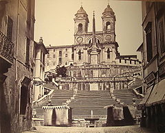 MacPherson, Robert (1811-1872) - Roma - Trinità dei Monti.jpg