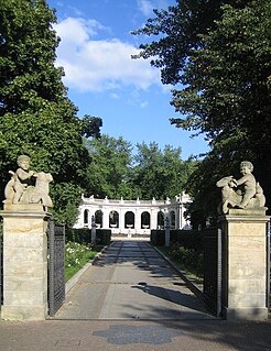 Märchenbrunnen fountain in Volkspark Friedrichshain, Berlin, Germany