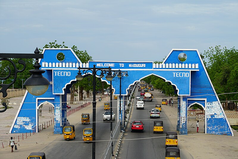 File:Maiduguri City Gate Borno State Nigeria.jpg