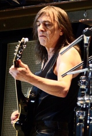 Malcolm Young Australian guitarist