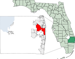 Map of Florida highlighting West Palm Beach.svg