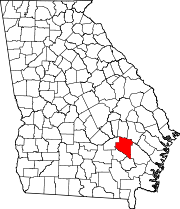 Map of Georgia highlighting Appling County.svg