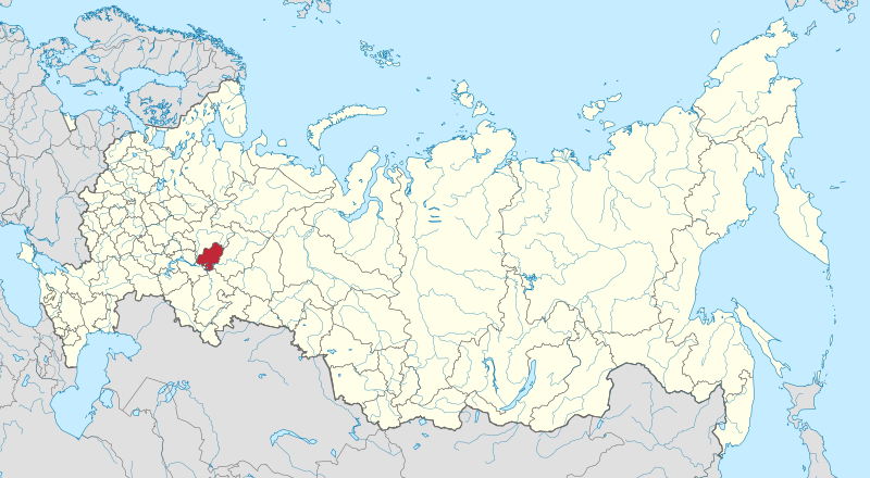 File:Map of Russia - Udmurtia.svg