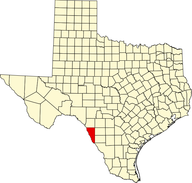 File:Map of Texas highlighting Maverick County.svg
