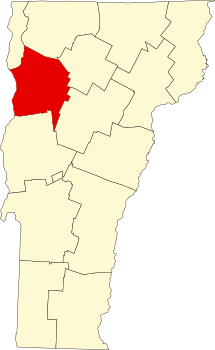 Koort vun Chittenden County