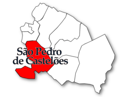Kaart van São Pedro de Castelões