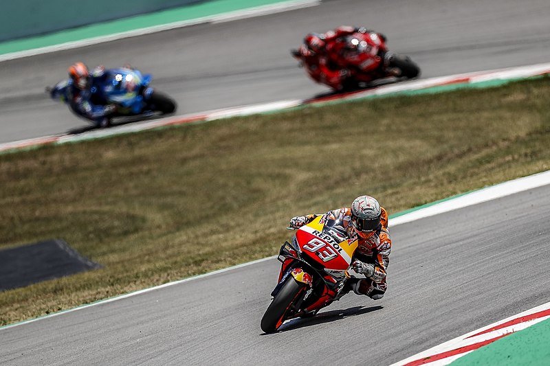 File:Marc Márquez, Danilo Petrucci and Álex Rins 2019 Catalunya.jpeg