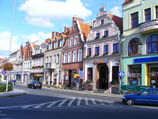 Preserved townhouses in the Old Town