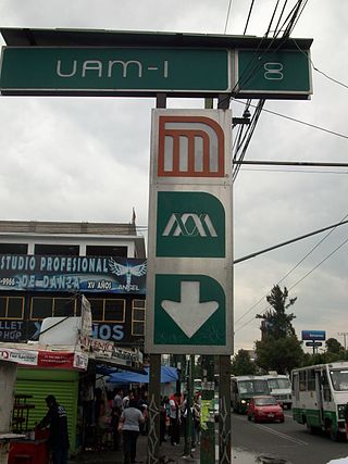 <span class="mw-page-title-main">UAM-I metro station</span> Mexico City metro station