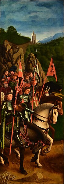 File:Michiel Coxie - Knights of Christ after the Ghent Altarpiece.JPG