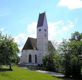 Suuntaa-antava kuva artikkelista St. Wolfgang Church in Mickhausen