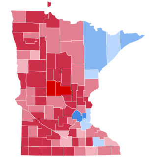 Minnesota Presidential Election Results 2016.svg