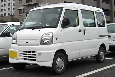 Sixth generation Minicab van.