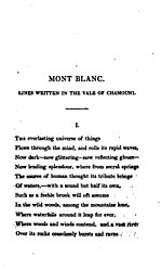 Thumbnail for Mont Blanc (poem)