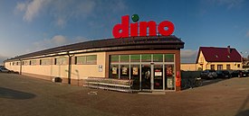 One of Dino Polska's nationwide network of convenience stores, here in Moryn Moryn - Sklep Dino - panoramio.jpg