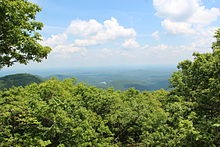 View from Mount Oglethorpe