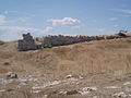 Τμήμα μυκηναϊκής οχύρωσης, βόρεια του Άρματος.