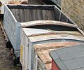 On the town railway, goods yard storage siding