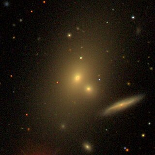 <span class="mw-page-title-main">NGC 2832</span> Elliptical galaxy in the constellation Lynx