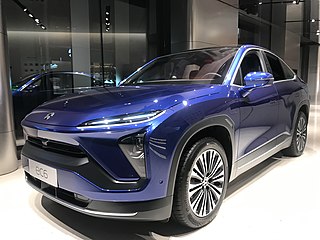 <span class="mw-page-title-main">Nio EC6</span> Chinese sport utility vehicle