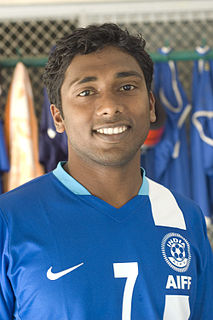 Pappachen Pradeep Indian footballer