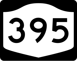 <span class="mw-page-title-main">New York State Route 395</span> State highway in Schenectady County, New York, US