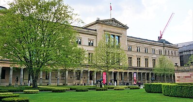 Uusi museo Berliinissä.  1843-1855